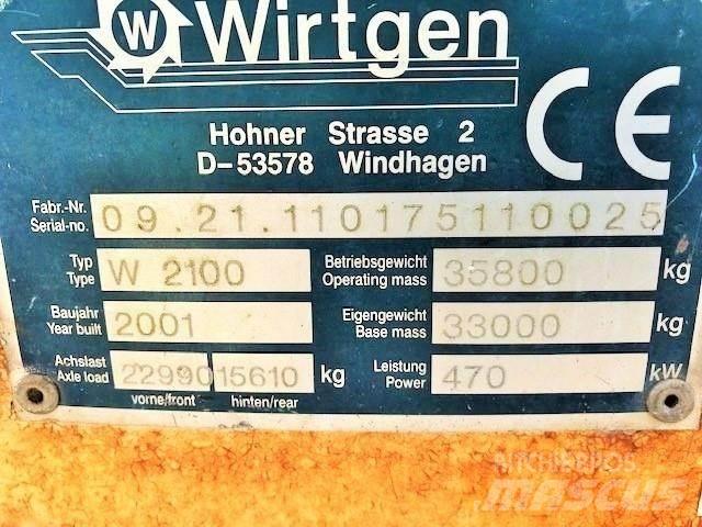 Wirtgen W2100 Statyba - Kita