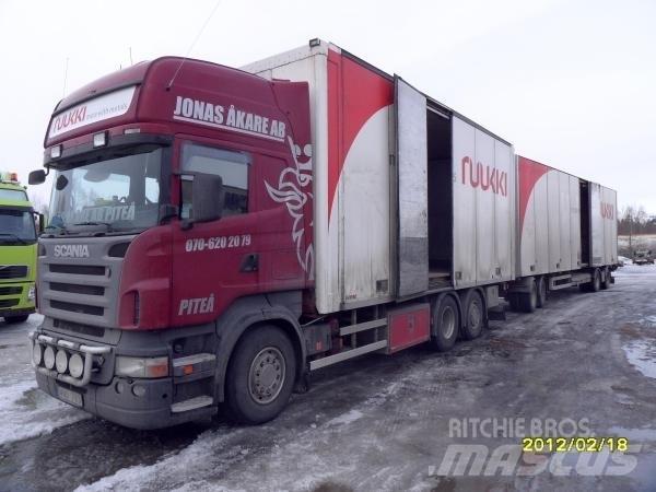 Scania R500 Sunkvežimiai su dengtu kėbulu