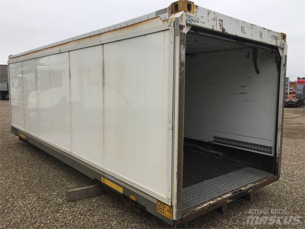  7450 mm med rulleport Dengtos puspriekabės