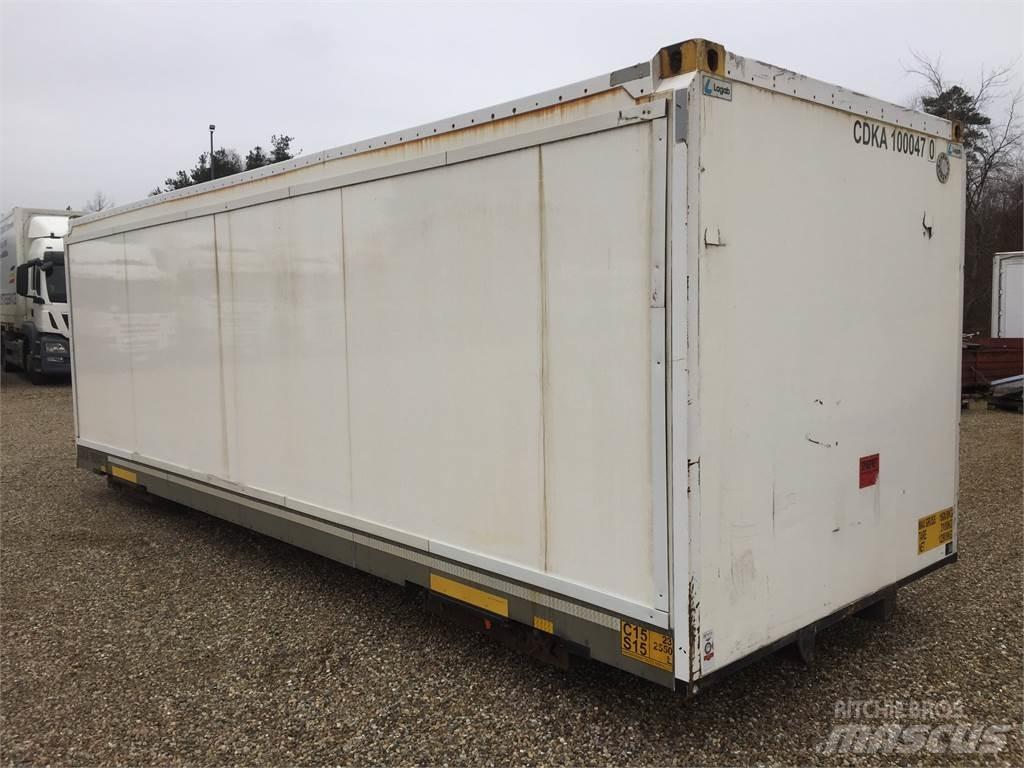  7450 mm med rulleport Dengtos puspriekabės