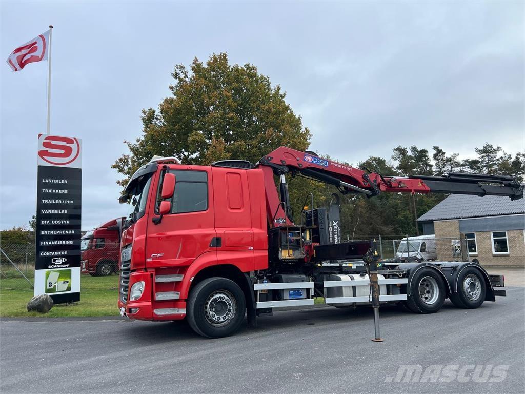 DAF CF 430 6x2*4 FAN Savivarčiai su kabeliniu keltuvu