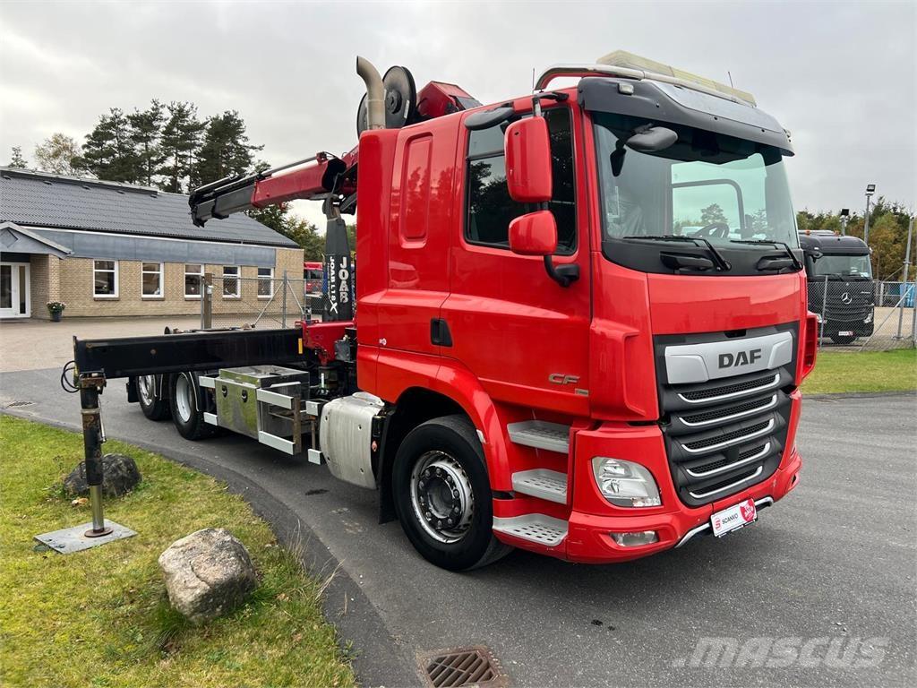 DAF CF 430 6x2*4 FAN Savivarčiai su kabeliniu keltuvu