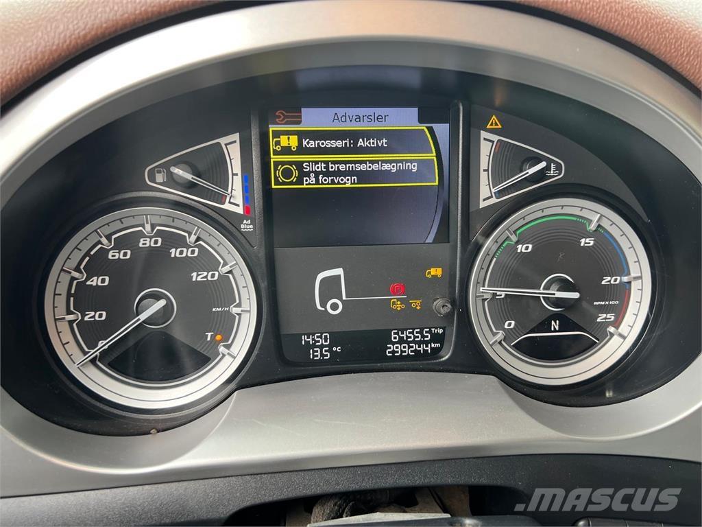 DAF CF 430 6x2*4 FAN Savivarčiai su kabeliniu keltuvu