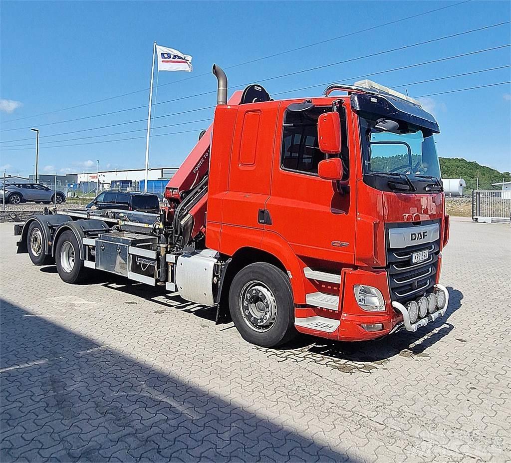 DAF CF 430 FAN Savivarčiai su kabeliniu keltuvu