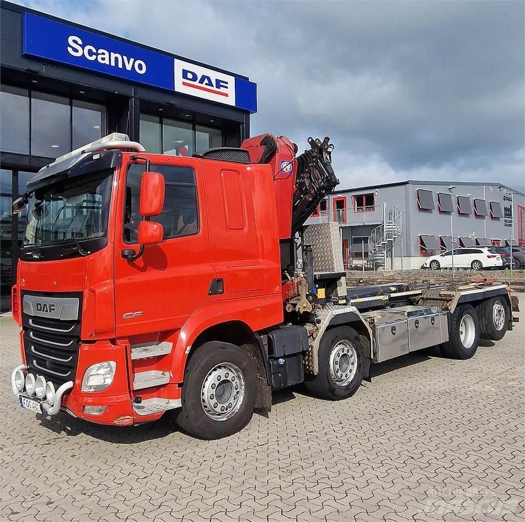 DAF CF 480 FAX Savivarčiai su kabeliniu keltuvu