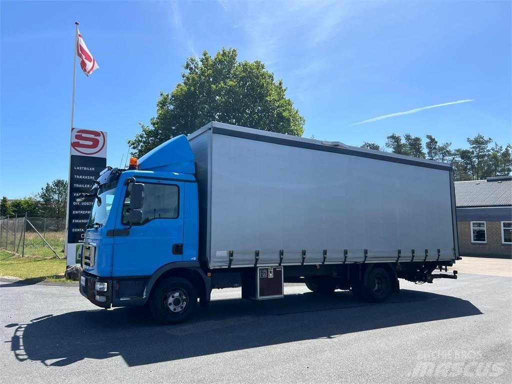 MAN TGL 12-220 BL Priekabos su tentu
