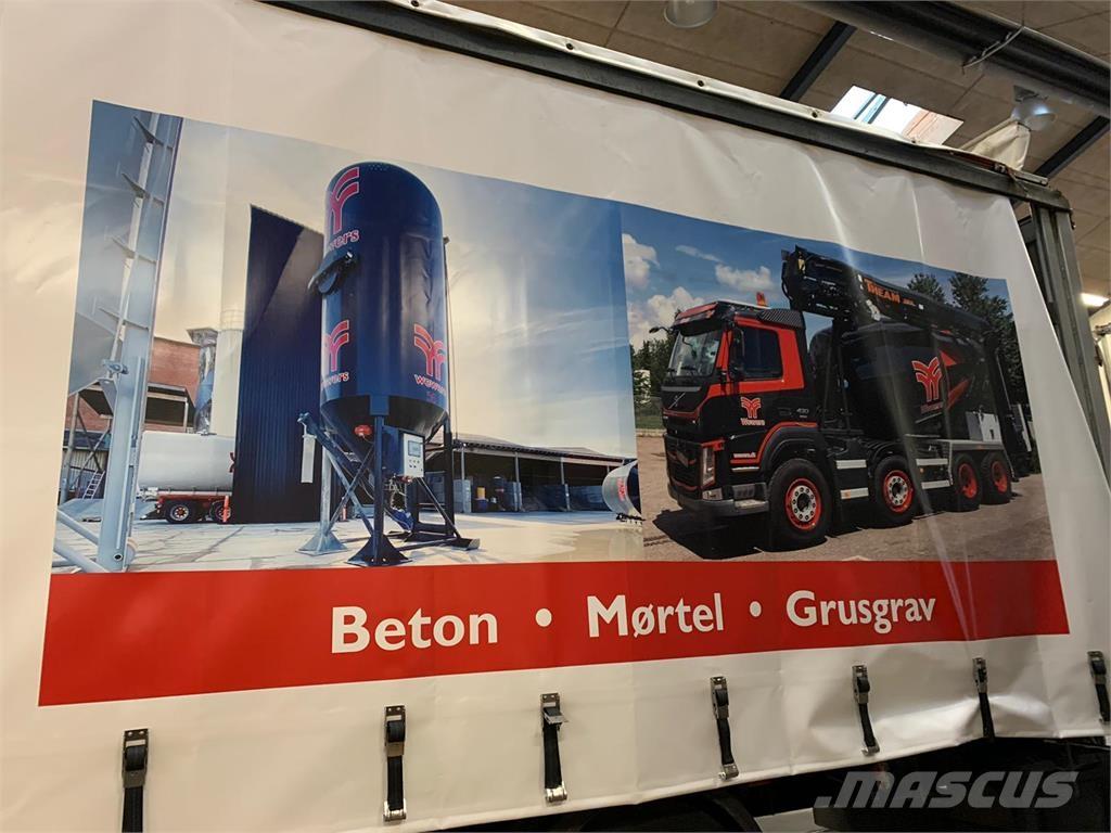  MTDK 13,6 mtr Tentinės puspriekabės