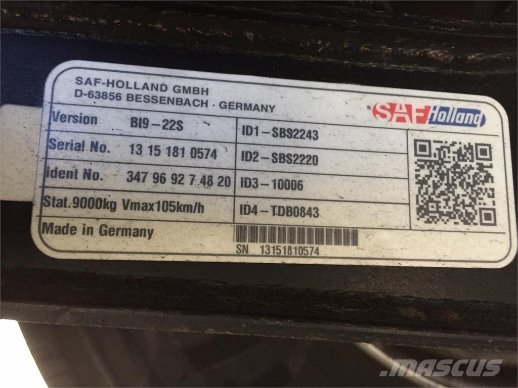  MTDK 13,6 mtr Tentinės puspriekabės