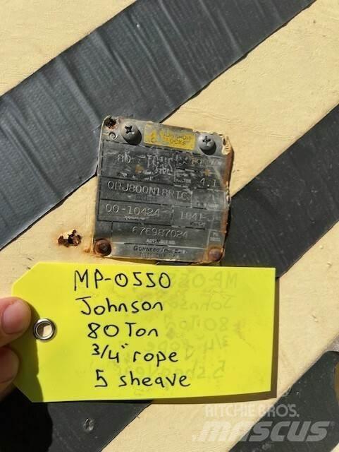 Johnson  Kranų dalys ir įranga