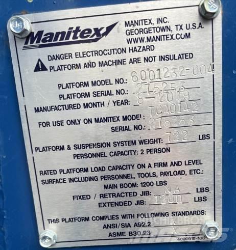 Manitex  Kranų dalys ir įranga
