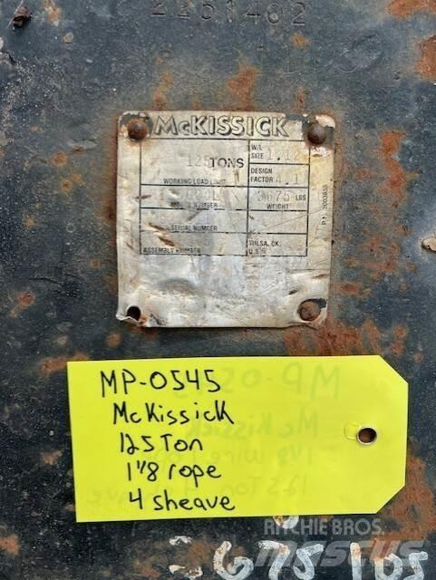  McKissick Kranų dalys ir įranga