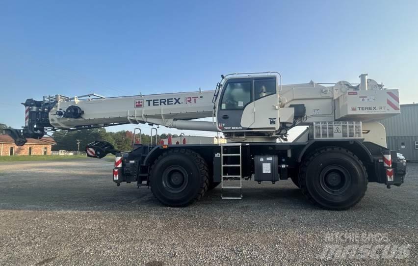 Terex TRT 80 Neapdoroto reljefo kranai