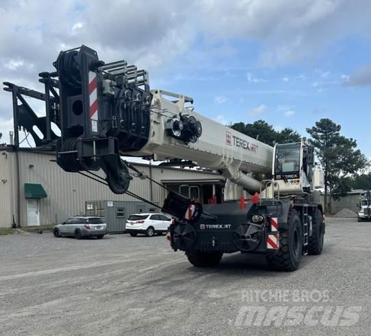 Terex TRT 80 Neapdoroto reljefo kranai