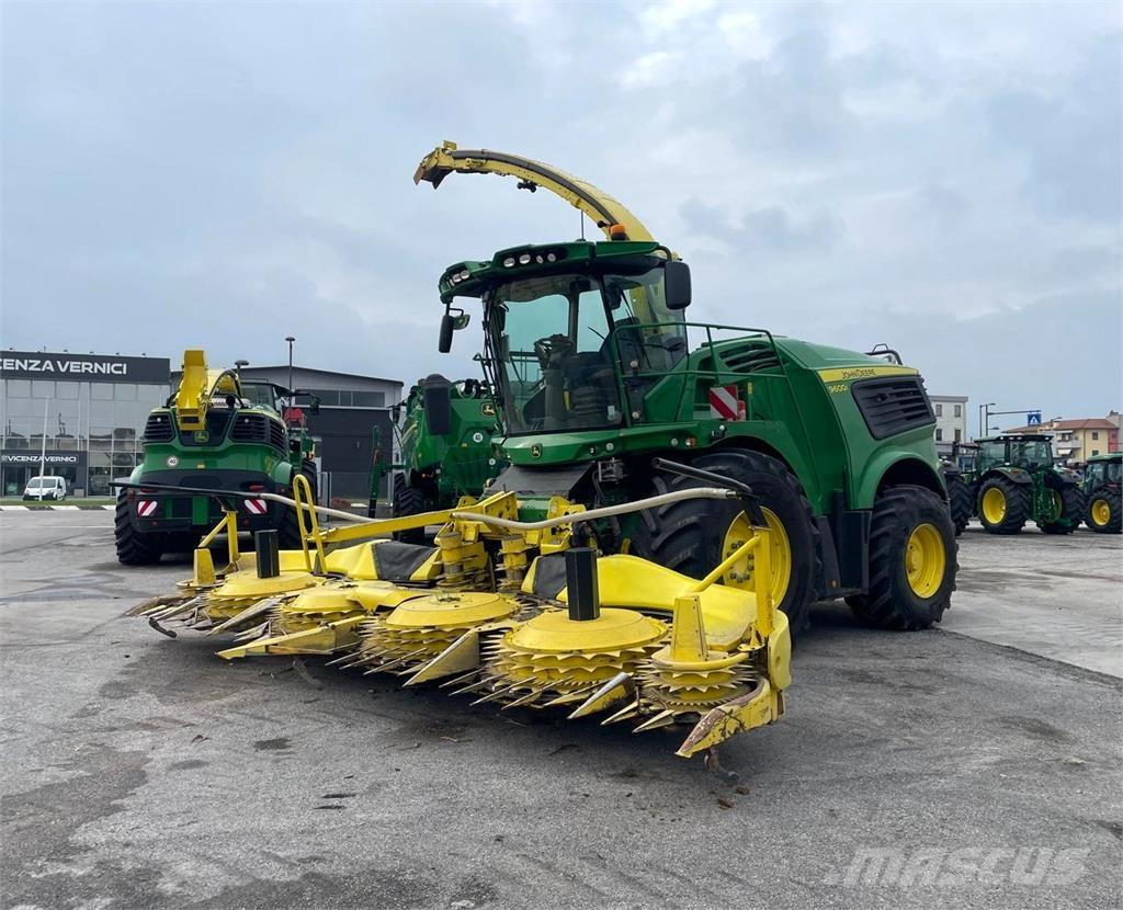 John Deere 9600i Pašarų kombainai