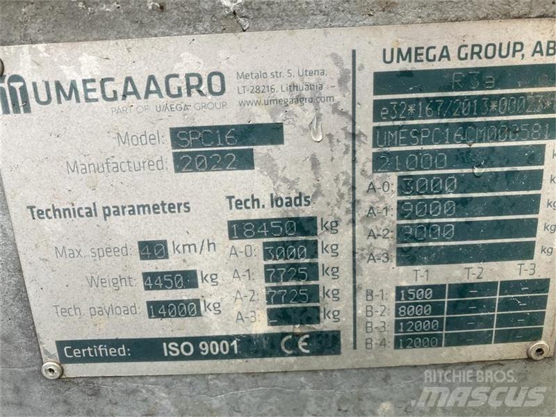 Mi spc 16 Savivartės priekabos
