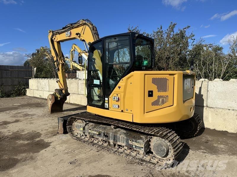 CAT 308 Vidutinės galios ekskavatoriai 7-12 t