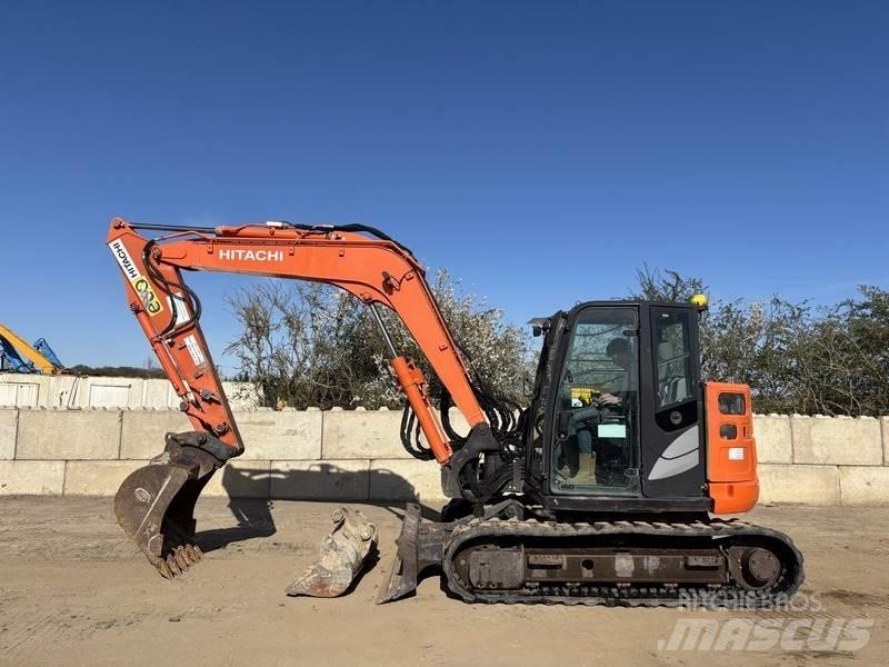 Hitachi ZX85 US-6 Vidutinės galios ekskavatoriai 7-12 t