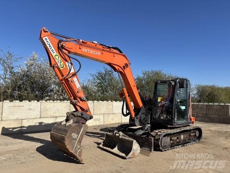 Hitachi ZX85 US-6 Vidutinės galios ekskavatoriai 7-12 t