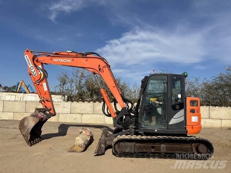 Hitachi ZX85 US-6 Vidutinės galios ekskavatoriai 7-12 t