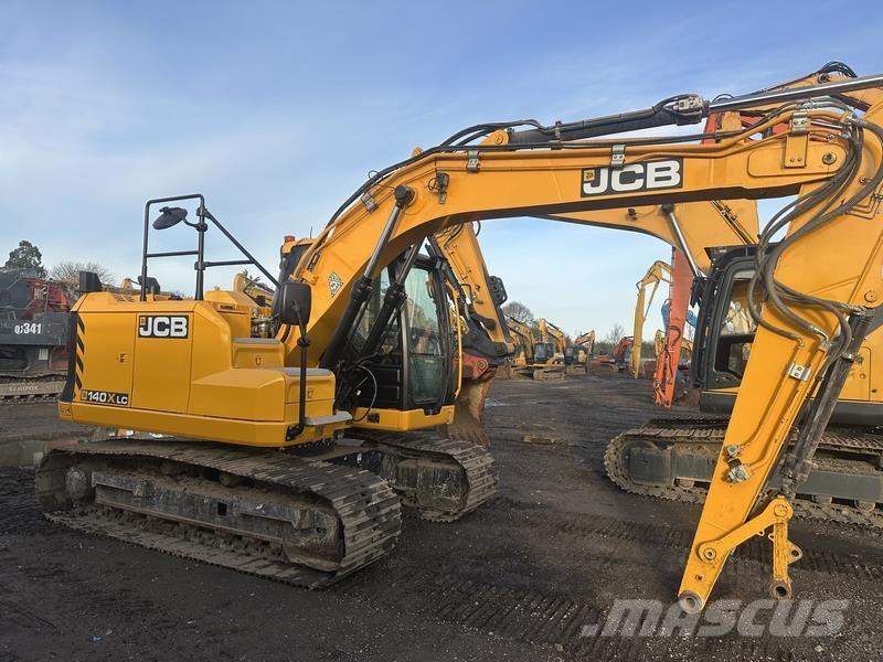 JCB 140X L 4F Vikšriniai ekskavatoriai