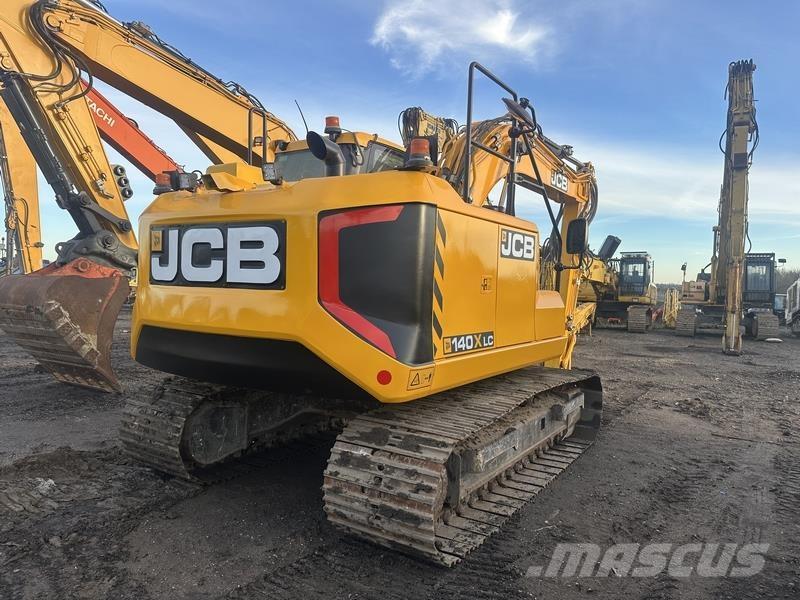 JCB 140X L 4F Vikšriniai ekskavatoriai