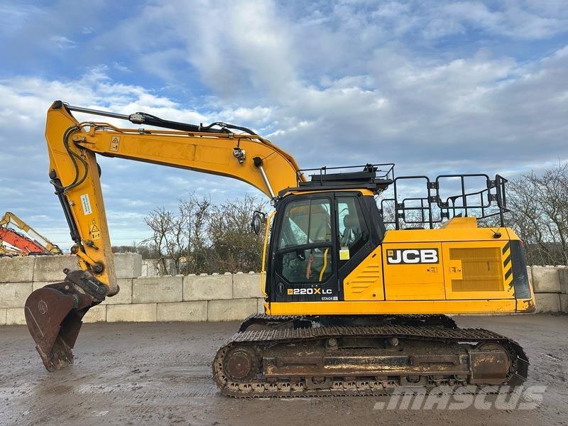 JCB 220X L 4F Vikšriniai ekskavatoriai