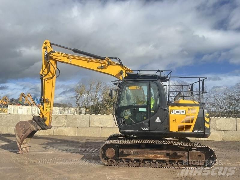 JCB JS145 LC T4 Vikšriniai ekskavatoriai