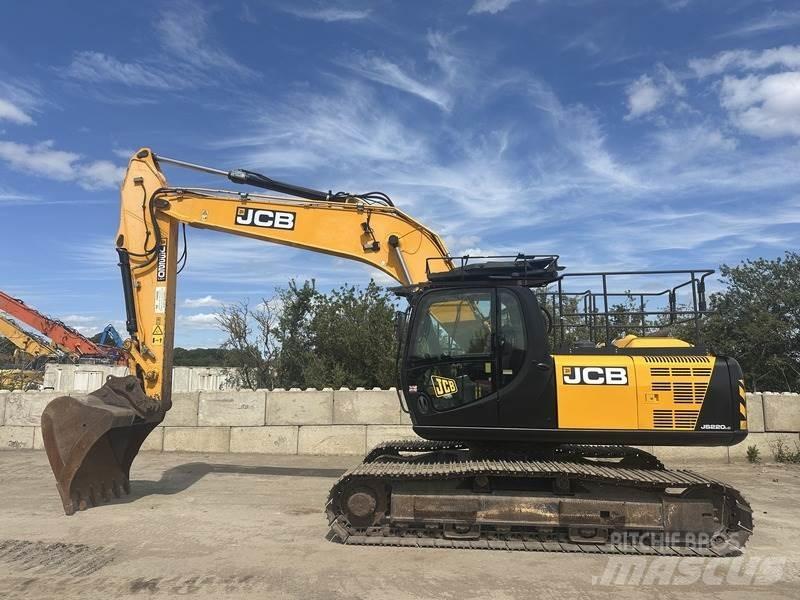 JCB JS220 LC Vikšriniai ekskavatoriai