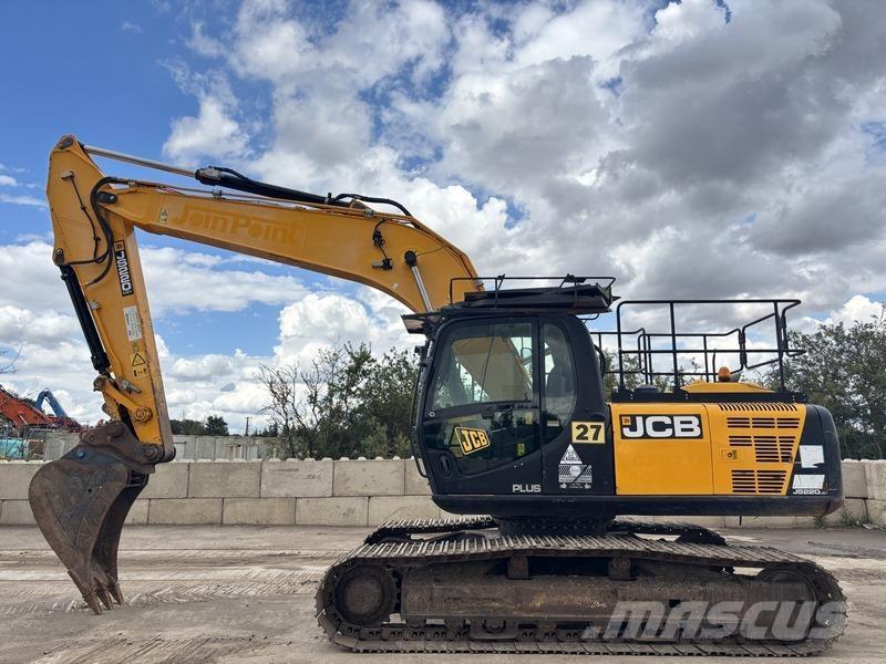 JCB JS220 LC Vikšriniai ekskavatoriai