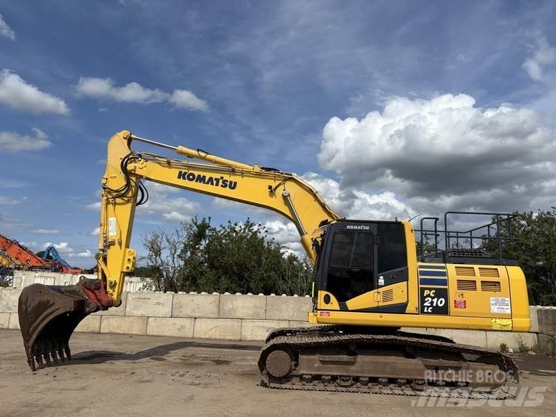 Komatsu PC210LC-10 Vikšriniai ekskavatoriai