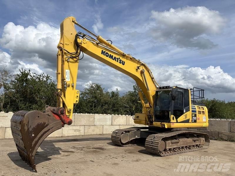 Komatsu PC210LC-10 Vikšriniai ekskavatoriai