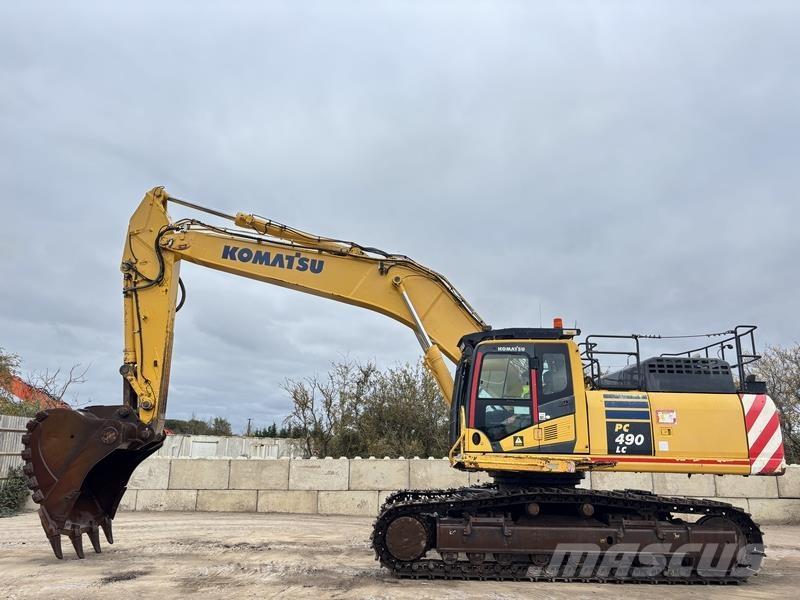 Komatsu PC490 LC-10 Vikšriniai ekskavatoriai