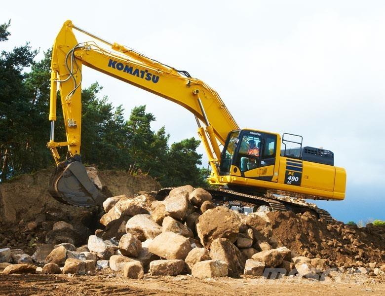 Komatsu PC490 LC-10 Vikšriniai ekskavatoriai