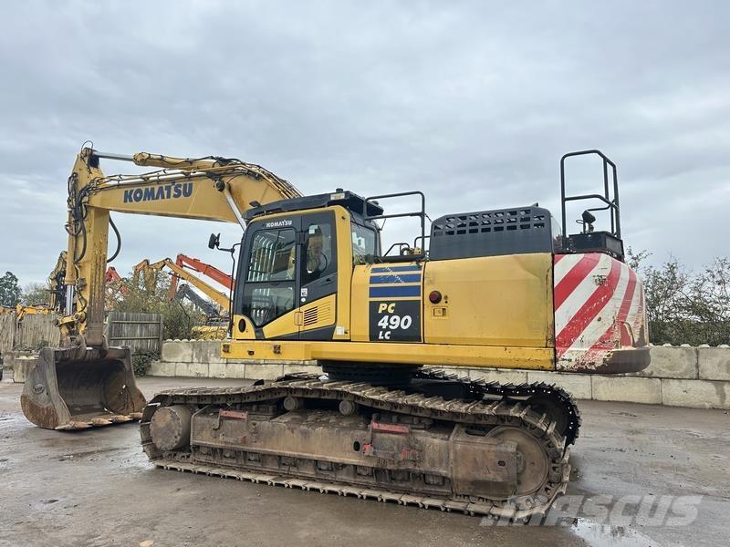 Komatsu PC490 LC-10 Vikšriniai ekskavatoriai