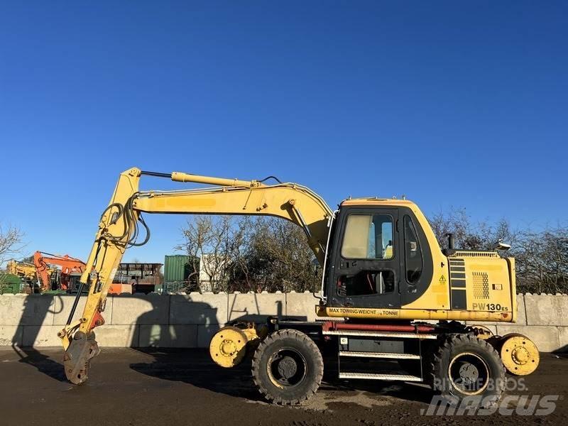 Komatsu PW130-6 Ratiniai ekskavatoriai