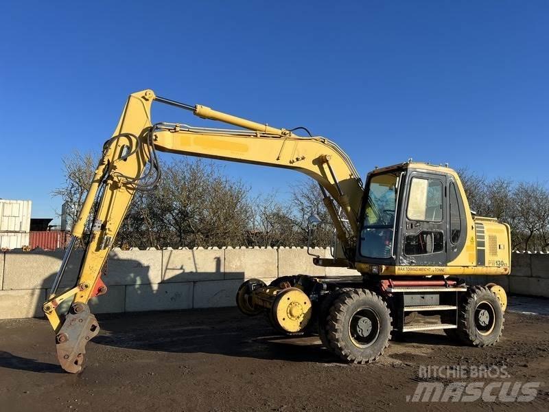 Komatsu PW130-6 Ratiniai ekskavatoriai