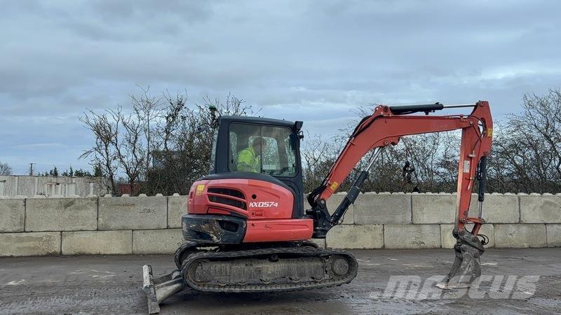 Kubota KX057-4 Vidutinės galios ekskavatoriai 7-12 t