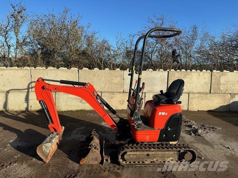Kubota U10-3 Mini ekskavatoriai < 7 t
