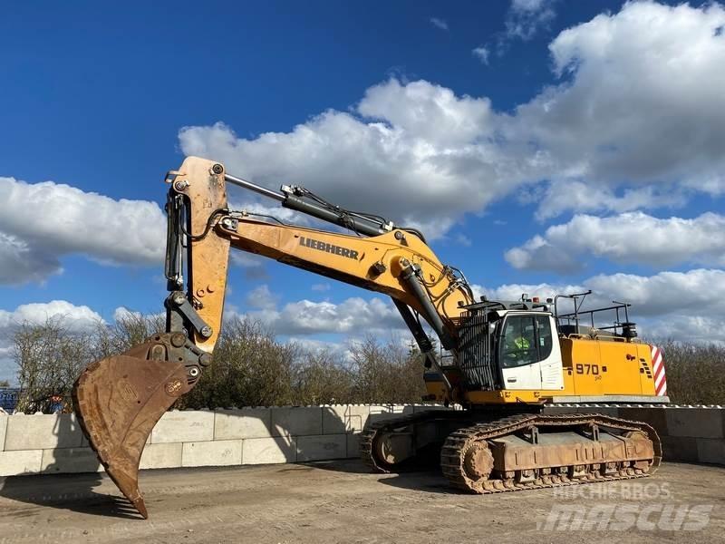 Liebherr R970 SHD Griovimo ekskavatoriai