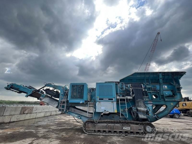 Powerscreen XR400S Trupintuvai