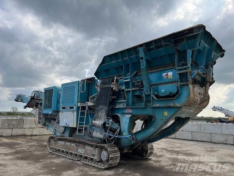 Powerscreen XR400S Trupintuvai
