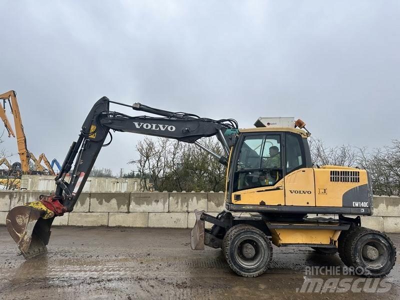 Volvo EW140 Ratiniai ekskavatoriai