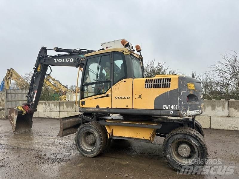 Volvo EW140 Ratiniai ekskavatoriai