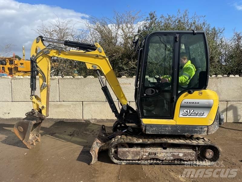 Yanmar sv26 Mini ekskavatoriai < 7 t