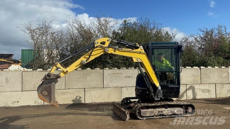 Yanmar sv26 Mini ekskavatoriai < 7 t