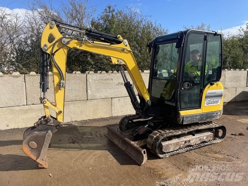 Yanmar sv26 Mini ekskavatoriai < 7 t