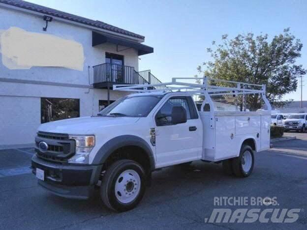 Ford F550 UTILITY BO Sunkvežimiai su dengtu kėbulu