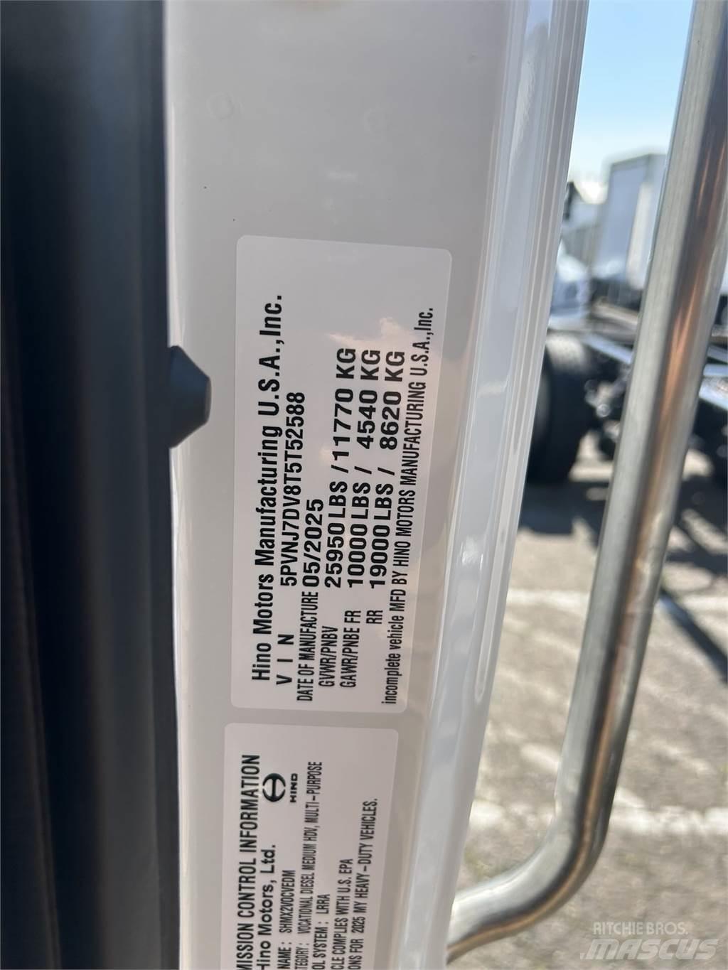 Hino L6 Važiuoklė su kabina