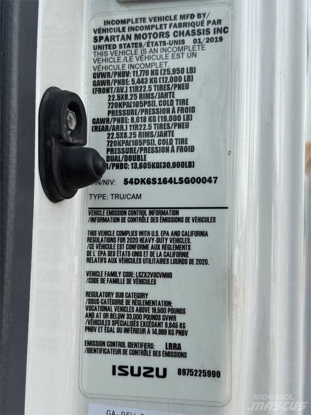 Isuzu FTR Sunkvežimiai su dengtu kėbulu