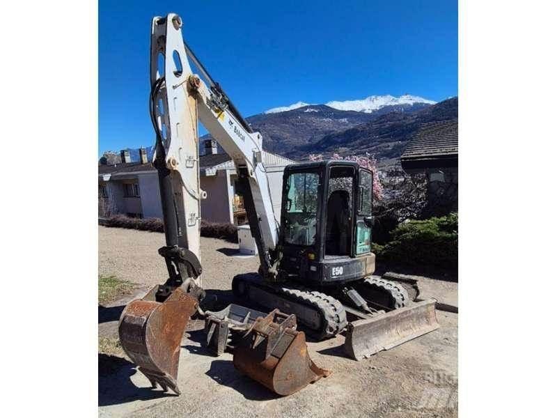 Bobcat E50 Mini ekskavatoriai < 7 t